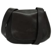 Pre-owned Leather shoulder-bags Bally Pre-owned , Black , Dames