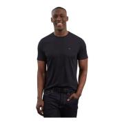 T-Shirts Eden Park , Black , Heren