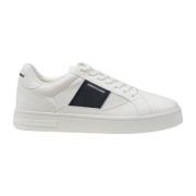 Polyester Herensneakers Collectie Armani Exchange , White , Heren