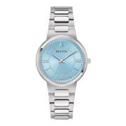 Klassiek Elegant Bulova , Blue , Dames