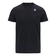 Kleurrijk Logo T-shirt en Polo K-Way , Blue , Heren