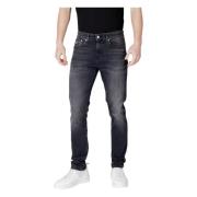 Slim Jeans Collectie in Protocol Katoen Tommy Jeans , Black , Heren