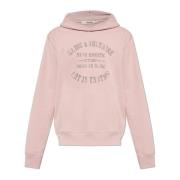 Gedrukte sweatshirt Zadig & Voltaire , Pink , Heren