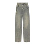 Jeans met logo Entire Studios , Beige , Heren