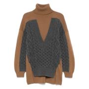 Oversized Sweater Stella McCartney , Brown , Dames