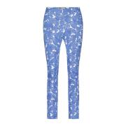 Slim-fit Trousers Seductive , Blue , Dames