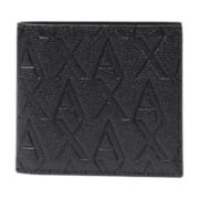 Stijlvolle Polyester Portemonnee voor Mannen Armani Exchange , Black ,...