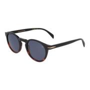 Retro Ronde Zonnebrillen Collectie Eyewear by David Beckham , Black , ...