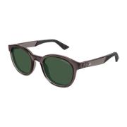 Mb0398S 003 Sunglasses Montblanc , Gray , Heren