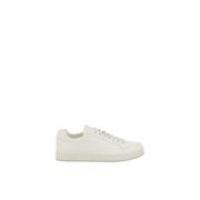 Monogram Leren Sneakers met Platte Zool Church's , White , Heren