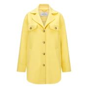 Doubleface Safari-jack met revers Milestone , Yellow , Dames