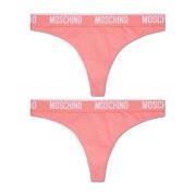 Twee-pack slips Moschino , Pink , Dames