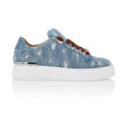 Stijlvolle Sneakers voor Mannen Philipp Plein , Blue , Dames