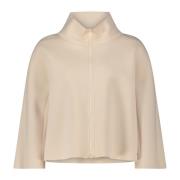 Trendy Casual Jack met Opstaande Kraag Betty & Co , Beige , Dames