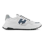 Blauwe Suède Sneakers Hogan , White , Heren