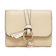 Stijlvolle Portemonnees voor Vrouwen Chloé , Beige , Dames