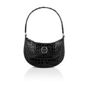 Stijlvolle Dameshandtas - Tote Philipp Plein , Black , Dames