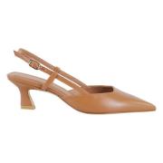 Elegante Slingback Sandalen Stuart Weitzman , Brown , Dames