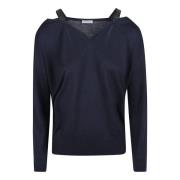 Blauwe Topkleding voor Vrouwen Brunello Cucinelli , Blue , Dames