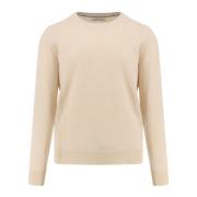 Kasjmier Crew-Neck Sweater Brunello Cucinelli , Yellow , Heren