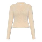 Wollen trui Ami Paris , Beige , Dames