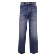 Betty Mid Blue Cropped Jeans Haikure , Blue , Dames