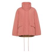 Omkeerbare jas voor veelzijdige stijl OOF Wear , Pink , Dames