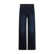 Wijde Jeans - Gedragen 7 For All Mankind , Blue , Dames