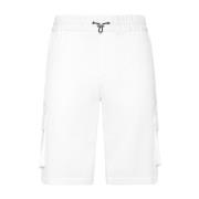 Stijlvolle Denim Shorts voor Vrouwen Philipp Plein , White , Heren