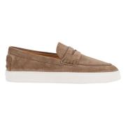 Klassieke Loafer Schoen Tod's , Brown , Heren