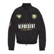 Jas met logo Represent , Black , Heren