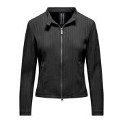 Caty Leren Jas BomBoogie , Black , Dames