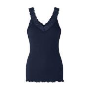 Mouwloze Kant Top Bernadine Rosemunde , Blue , Dames