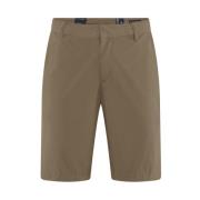 Bermuda van stretch technisch jersey BomBoogie , Brown , Heren