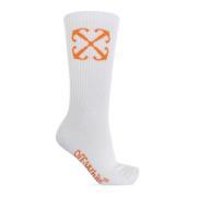 Sokken met logo Off White , White , Dames