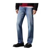 Stonewash Straight Leg Denim Jeans Calvin Klein Jeans , Blue , Heren