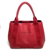 Pre-owned Leather balenciaga-bags Balenciaga Vintage , Red , Dames