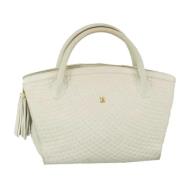 Pre-owned Leather handbags Bally Pre-owned , Beige , Dames