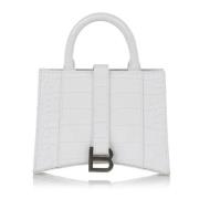 Pre-owned Leather balenciaga-bags Balenciaga Vintage , White , Dames