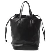 Pre-owned Leather shoulder-bags Yves Saint Laurent Vintage , Black , H...