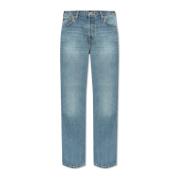 Straight leg jeans Re/Done , Blue , Dames