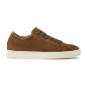 Bruine sneakers met lage bovenkant Kazar , Brown , Heren