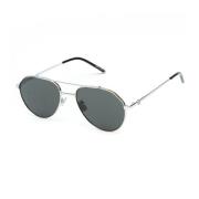 Titanium zonnebril met Zeiss lenzen Belstaff , Gray , Heren