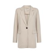 Stijlvolle Moonbeam Blazer Freequent , Beige , Dames