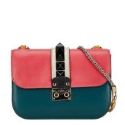 Pre-owned Leather shoulder-bags Valentino Vintage , Multicolor , Dames