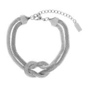 Waterdicht Visgraat Armband Dansk Copenhagen , Gray , Dames