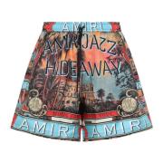 Multicolor Bermuda's voor stijlvolle mannen Amiri , Multicolor , Heren