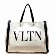 Pre-owned Canvas handbags Valentino Vintage , Beige , Dames