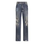 Stijlvolle Denim Jeans Dolce & Gabbana , Blue , Heren