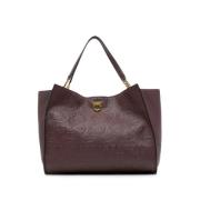 Pre-owned Leather totes Salvatore Ferragamo Pre-owned , Red , Dames